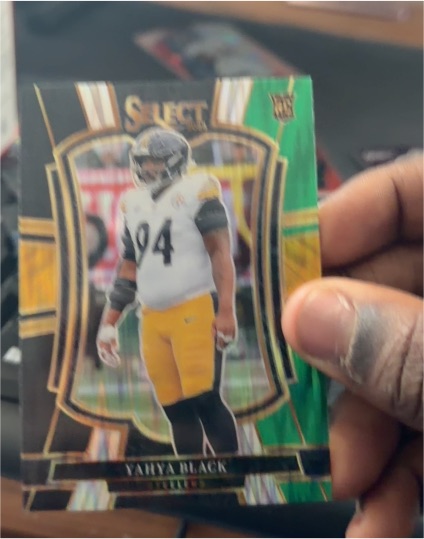 2025 Panini Select #153 Yahya Black — front