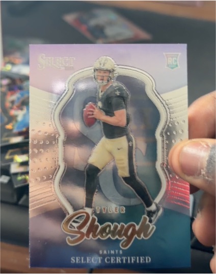 2025 Panini Select #10 Tyler Shough — front