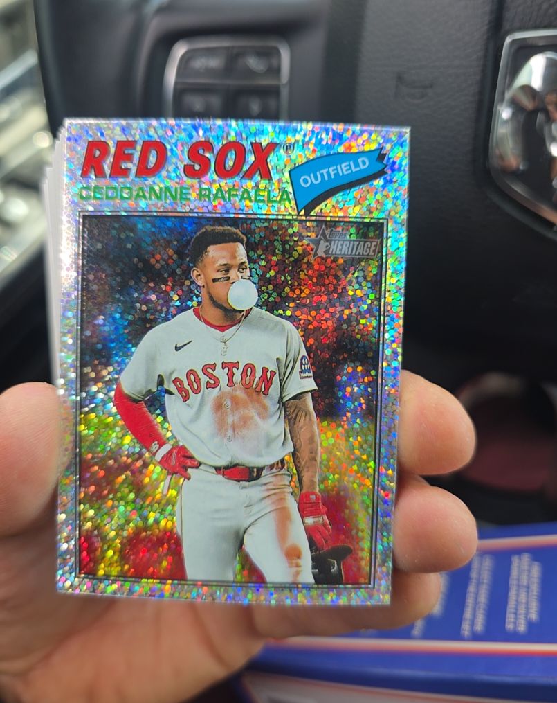 2026 Topps Heritage #397 Ceddanne Rafaela — front