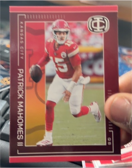 2025 Panini Icon Collection #18 Patrick Mahomes II — front