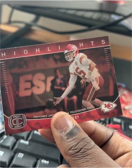 2025 Panini Icon Collection #IC-18 Patrick Mahomes II Highlights — front