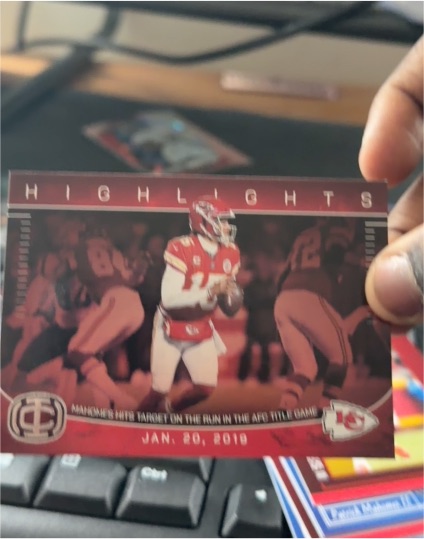 2025 Panini Icon Collection #IC-6 Patrick Mahomes II Highlights — front