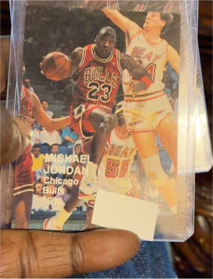 1990 Michael Jordan #3 Chicago Bulls — front