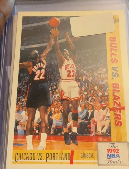 1991-92 Upper Deck #172 Michael Jordan Chicago Bulls — front