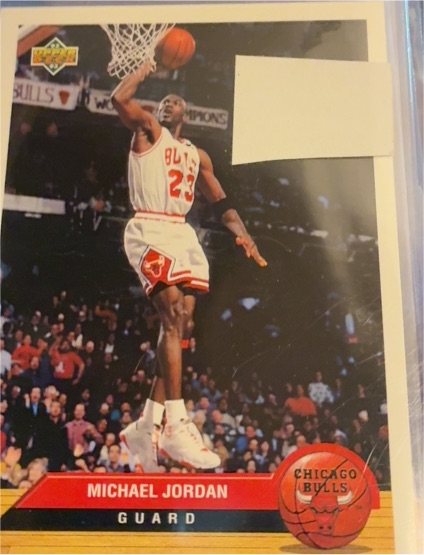 1992-93 Upper Deck McDonald's #P5 Michael Jordan — front