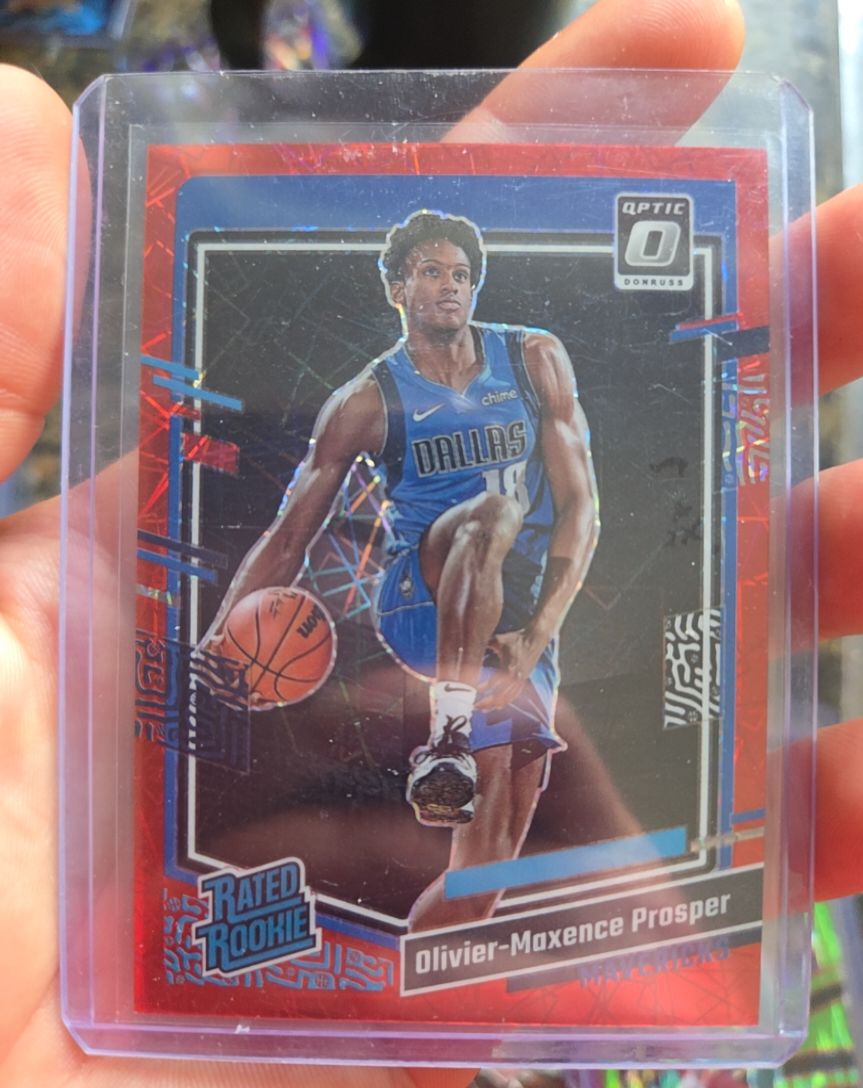 2023-24 Donruss Optic #202 Olivier-Maxence Prosper — front