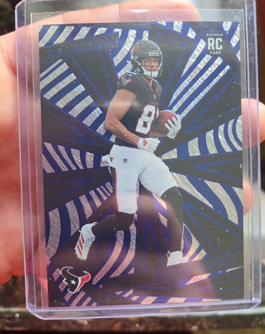 2025 Panini Revolution #220 Jayden Higgins — front