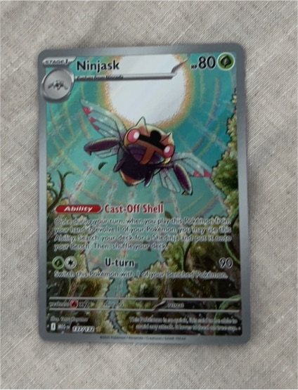 2023 Pokémon TCG ME01 #137 Ninjask — front