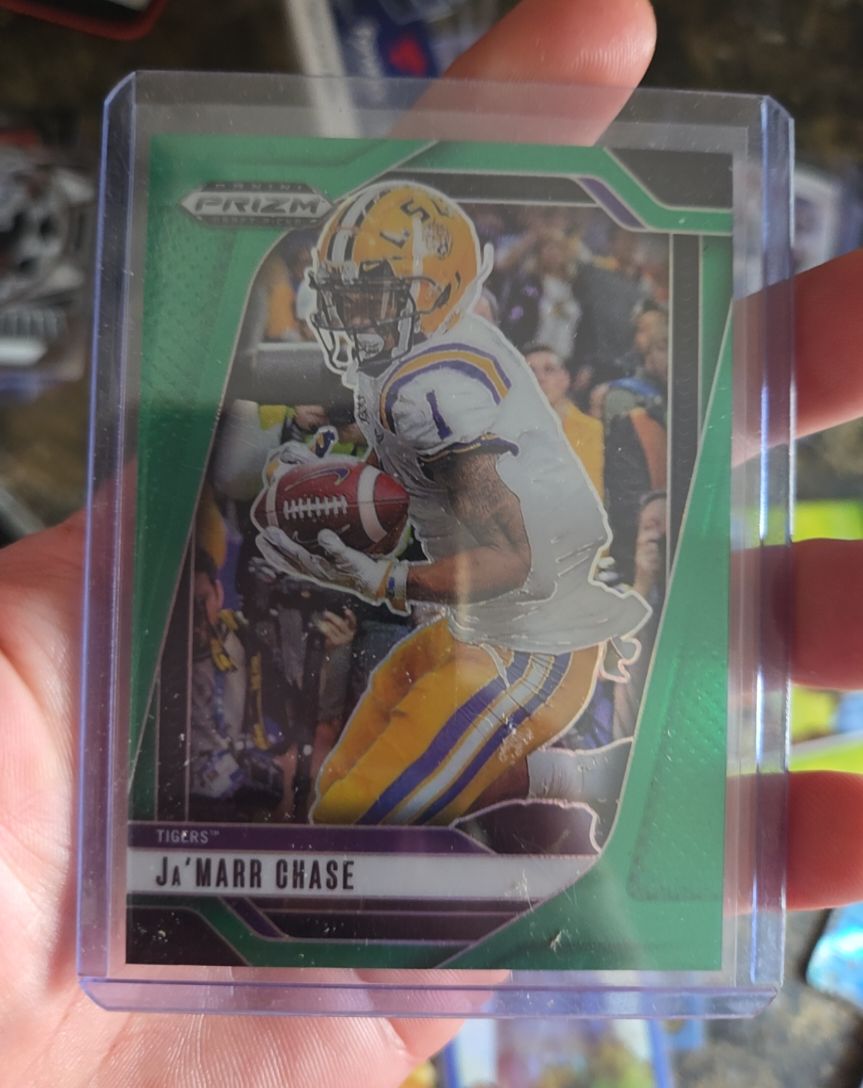 2021 Panini Prizm Draft Picks #112 Ja'Marr Chase — front