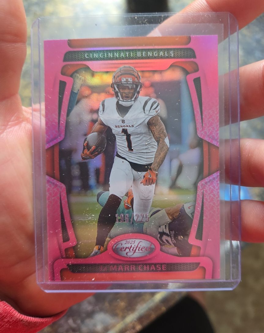 2025 Panini Certified #22 Ja'Marr Chase — front