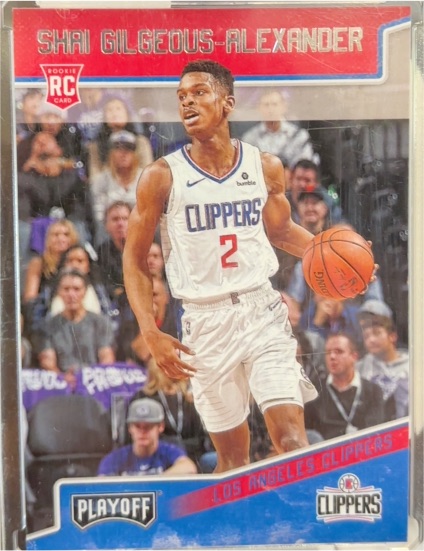 2018-19 Panini Chronicles Playoff #195 Shai Gilgeous-Alexander — front