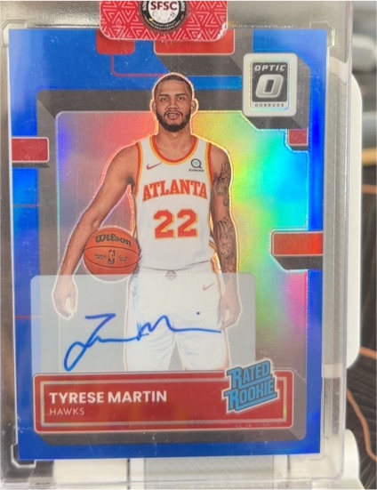 2022-23 Donruss Optic #234 Tyrese Martin Rated Rookie — front