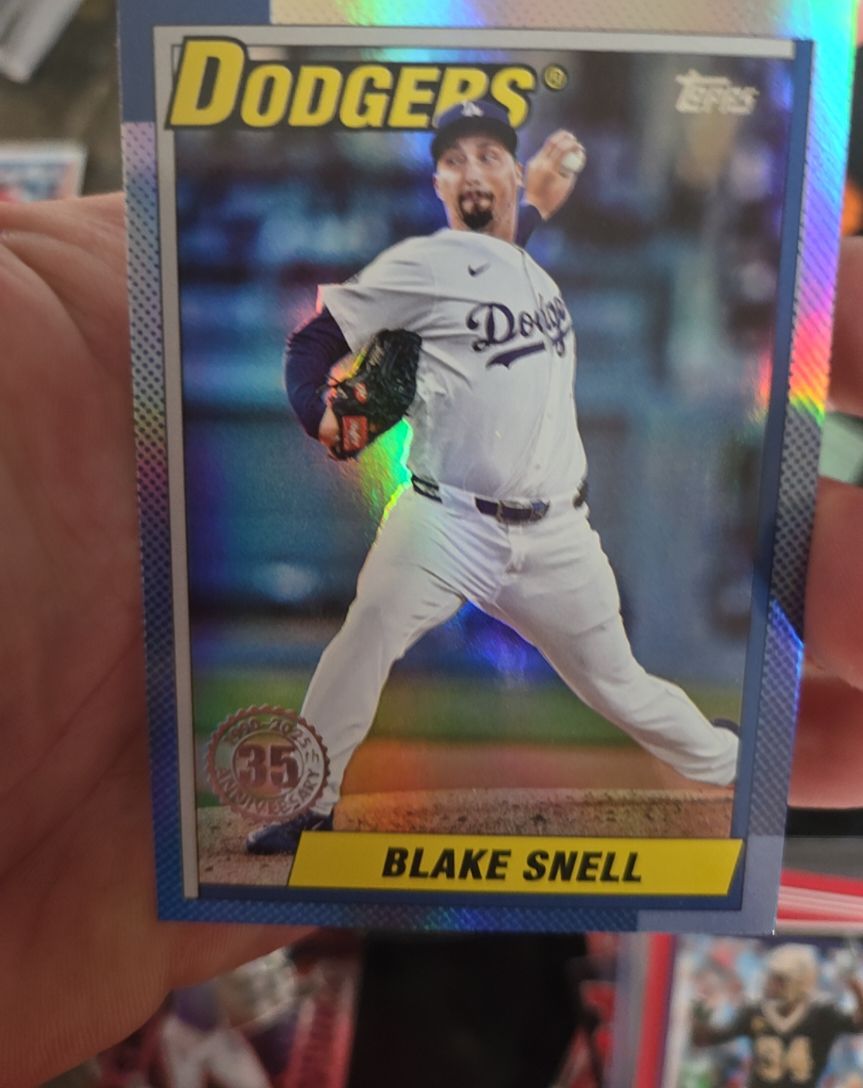 2025 Topps Update #U90-4 Blake Snell — front