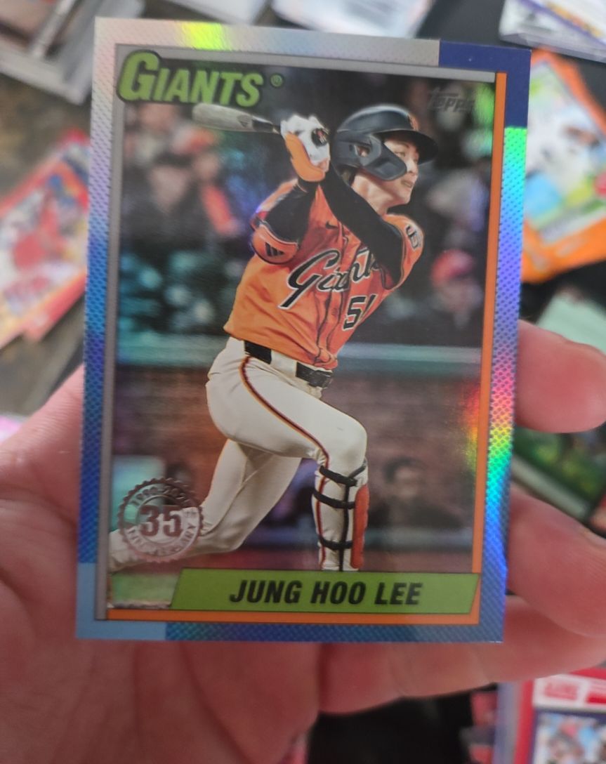 2025 Topps Update Series #U90-21 Jung Hoo Lee — front
