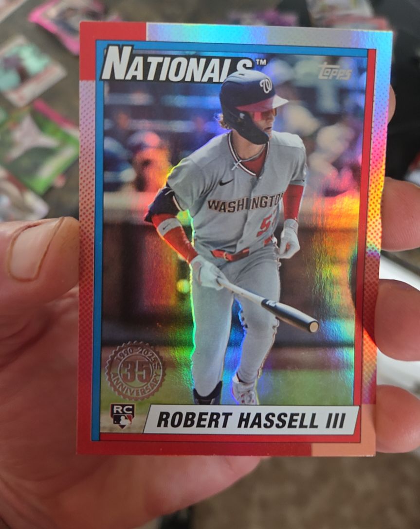 2025 Topps Update #U90-41 Robert Hassell III — front