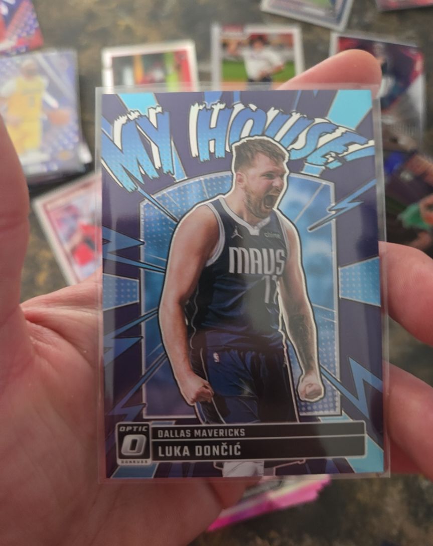 2024-25 Panini Donruss Optic #14 Luka Dončić My House — front