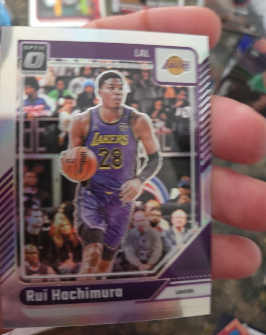 2024-25 Panini Donruss Optic #18 Rui Hachimura — front