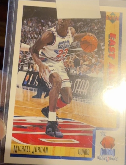 1991-92 Upper Deck #452 Michael Jordan East All Star — front