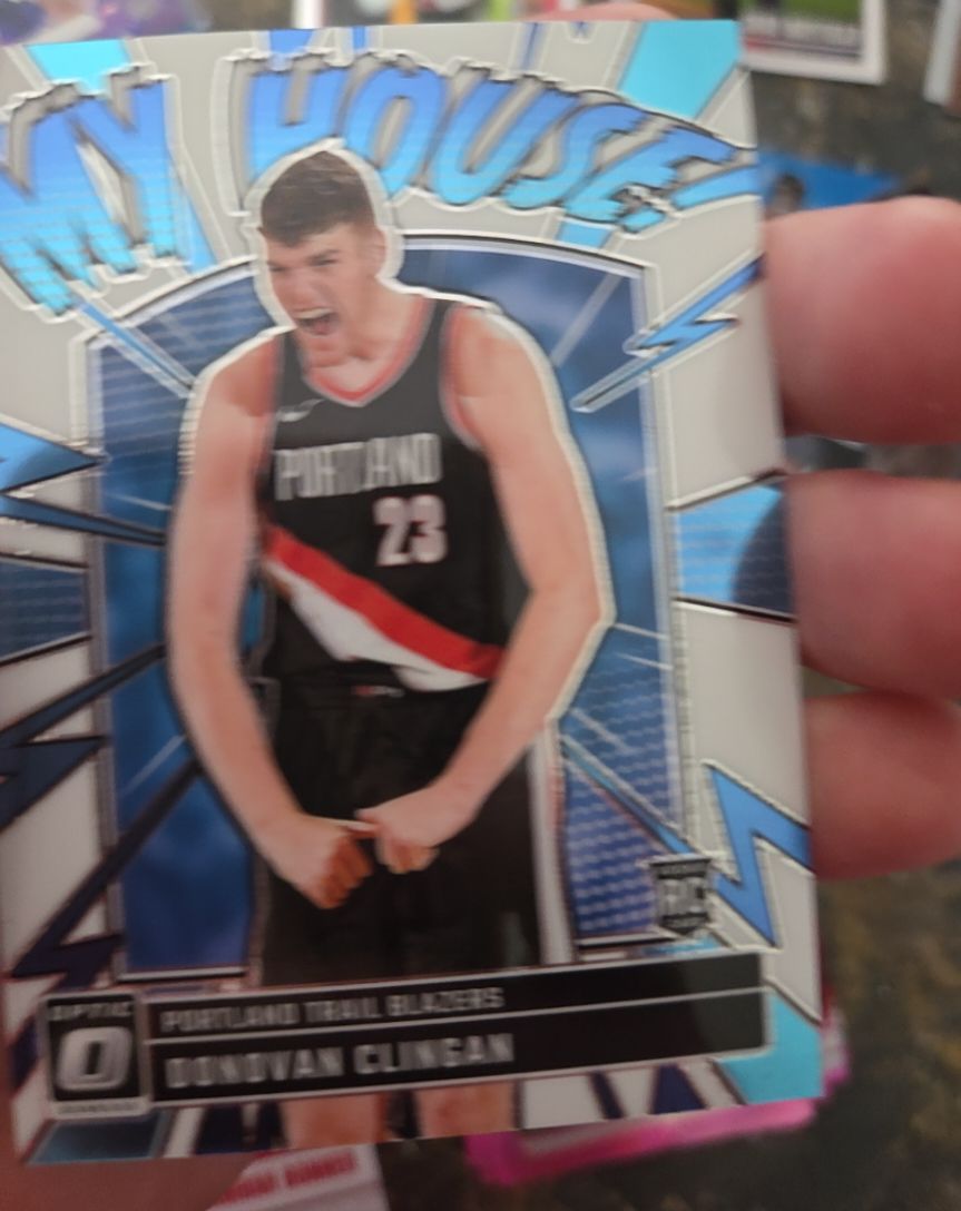2024-25 Panini Donruss Optic #1 Donovan Clingan My House — front