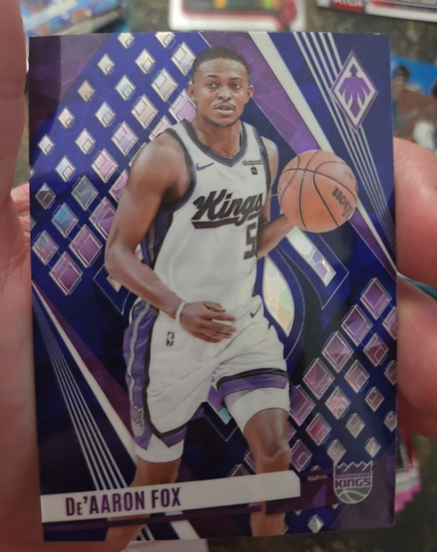2023-24 Panini Phoenix #90 De'Aaron Fox — front