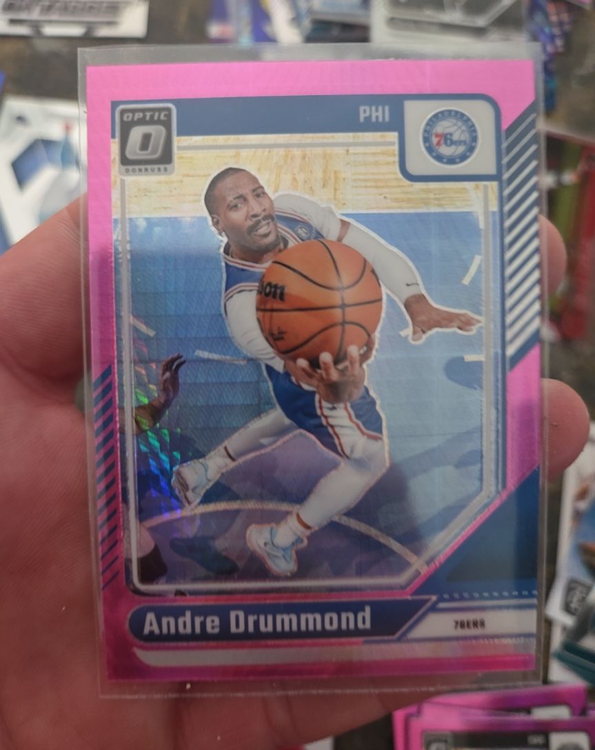 2024-25 Donruss Optic #221 Andre Drummond — front
