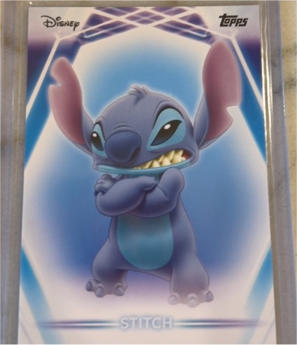 2026 Topps Disney Neon #14 Stitch — front