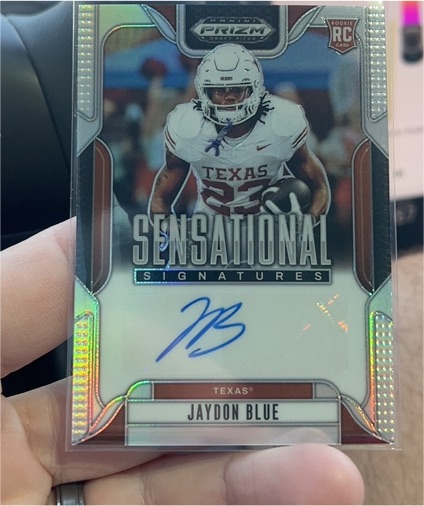 2025 Panini Prizm Draft Picks #SS-JBE Jaydon Blue — front