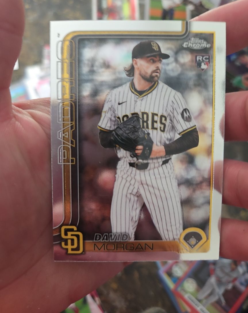 2025 Topps Chrome Update #USC33 David Morgan — front