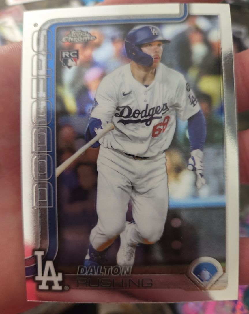 2025 Topps Chrome Update #USC129 Dalton Rushing — front