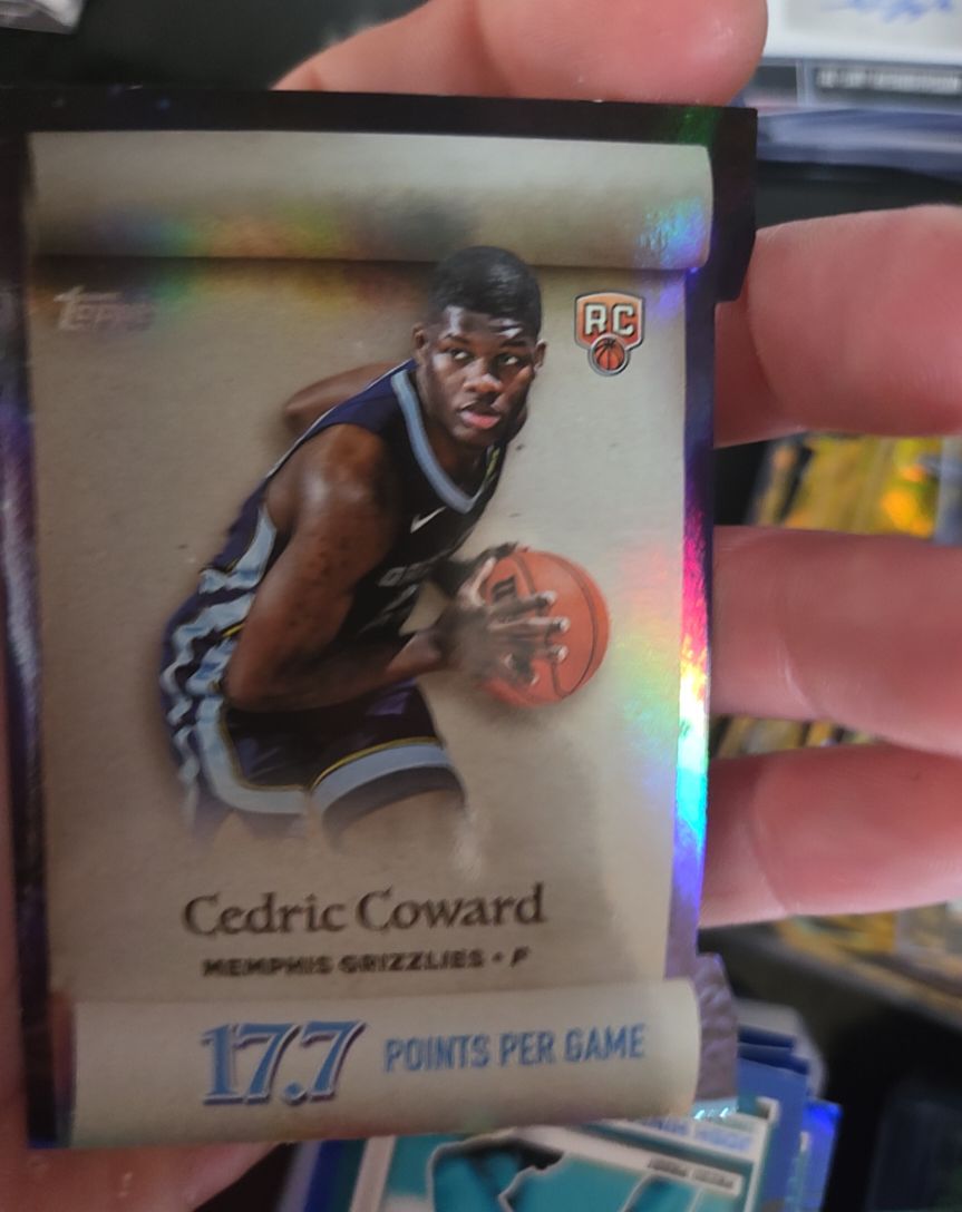 2025-26 Topps Holiday #ML-11 Cedric Coward — front