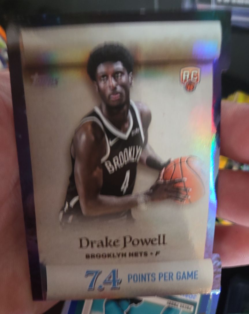2025-26 Topps Holiday #ML-22 Drake Powell — front