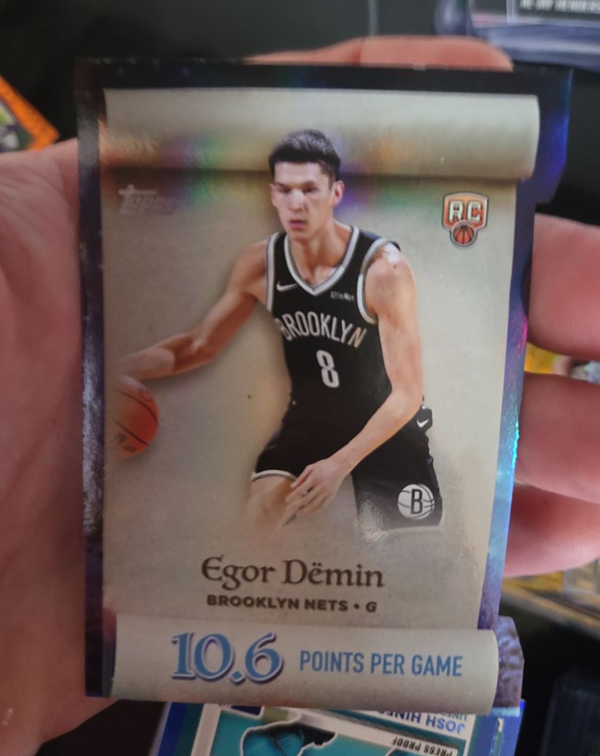 2025-26 Topps Holiday #ML-8 Egor Demin — front