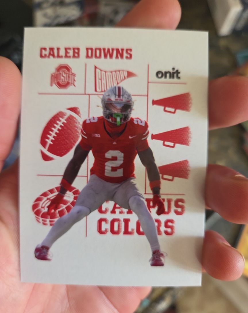 2025 Onit Campus Colors #CC-24 Caleb Downs — front