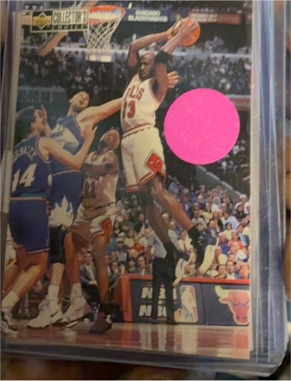 1997-98 Upper Deck Collector's Choice #390 Michael Jordan — front