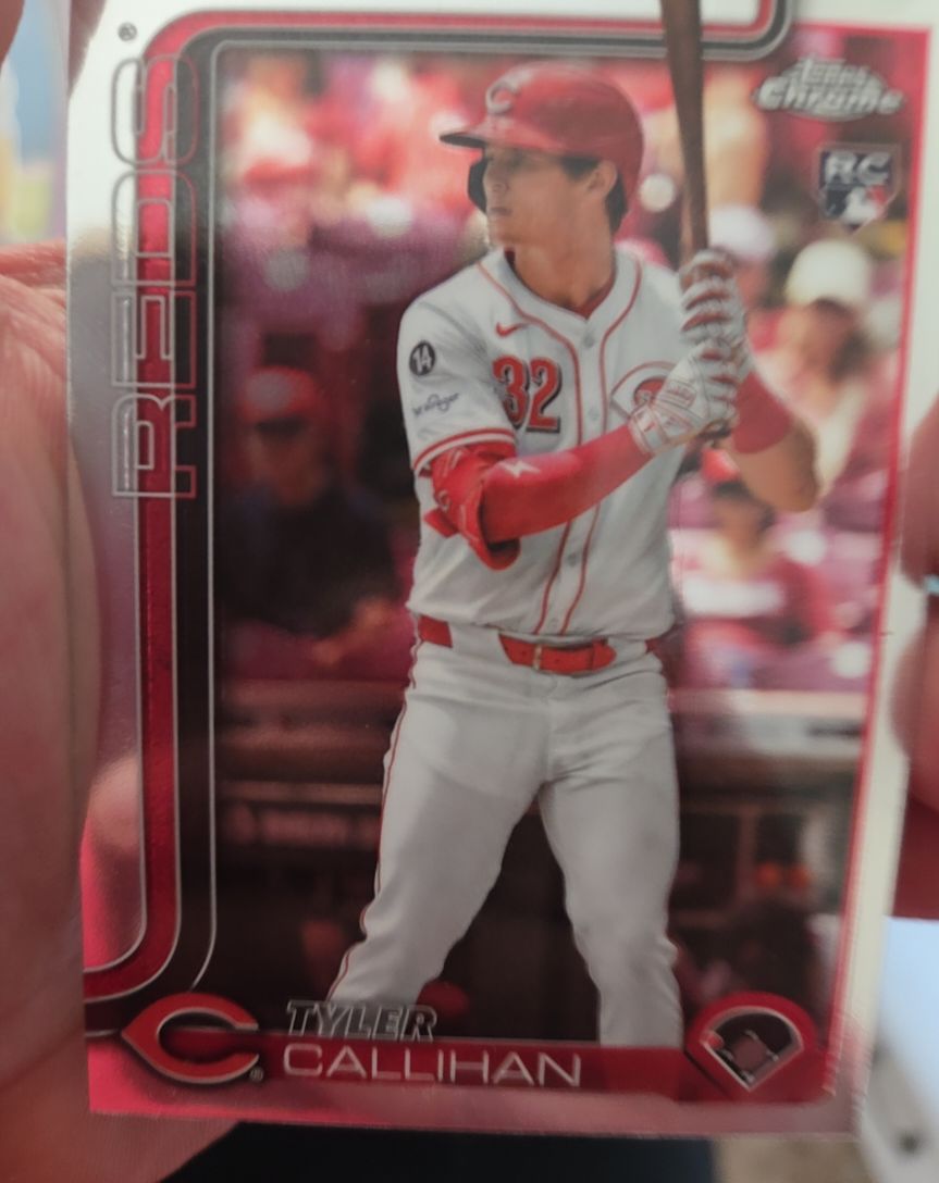 2025 Topps Chrome Update Series #USC156 Tyler Callihan — front