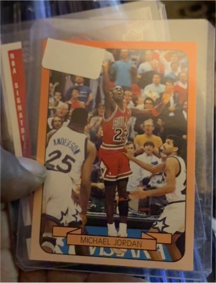 1980s Living Legend #9 Michael Jordan — front