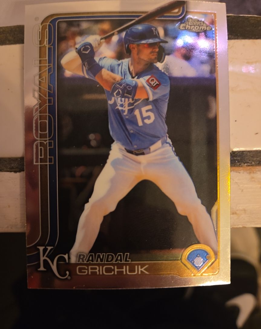 2025 Topps Chrome Update #USC158 Randal Grichuk — front