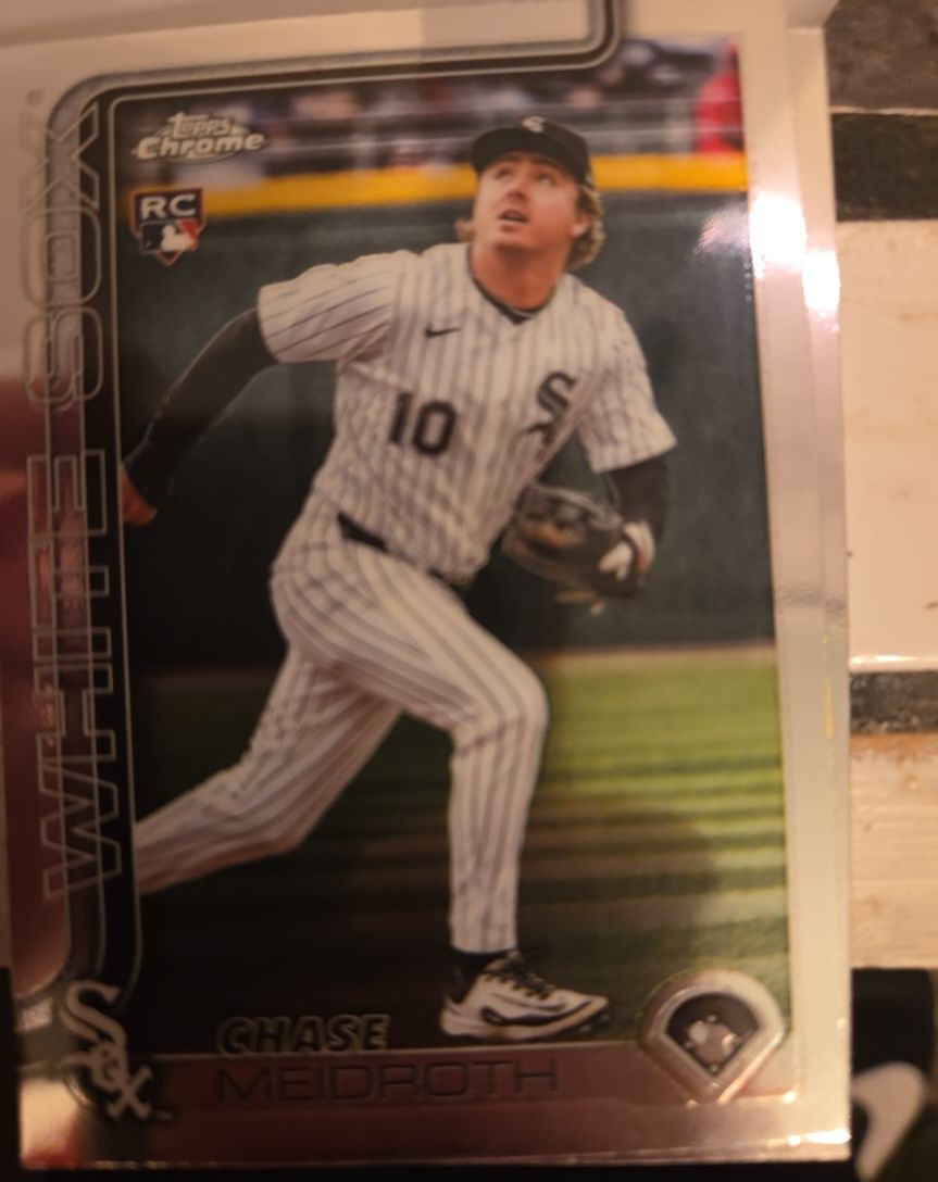 2025 Topps Chrome Update #USC75 Chase Meidroth — front