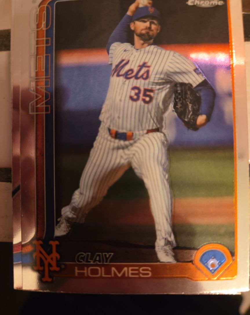 2025 Topps Chrome Update #USC30 Clay Holmes — front