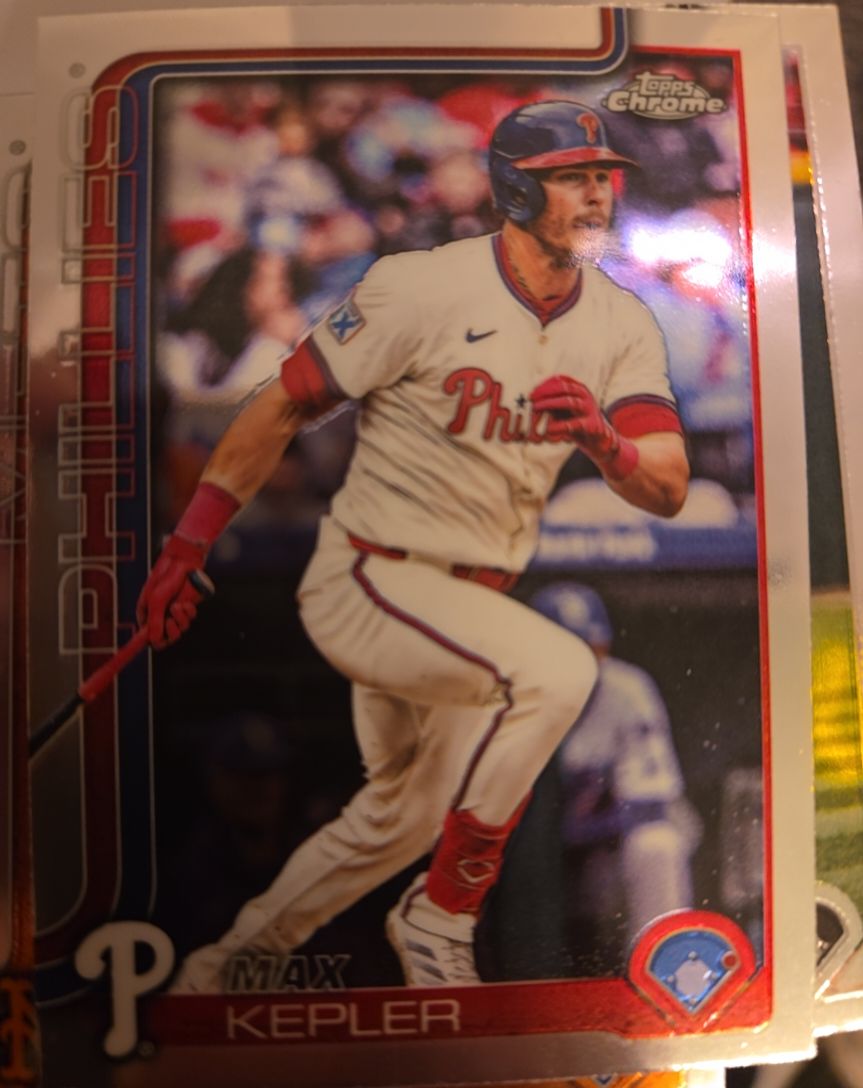 2025 Topps Chrome Update #USC91 Max Kepler — front
