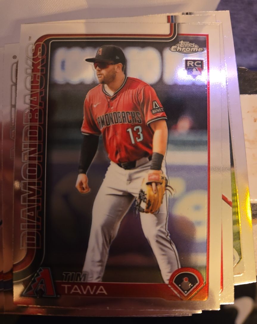 2025 Topps Chrome Update Series #USC104 Tim Tawa — front