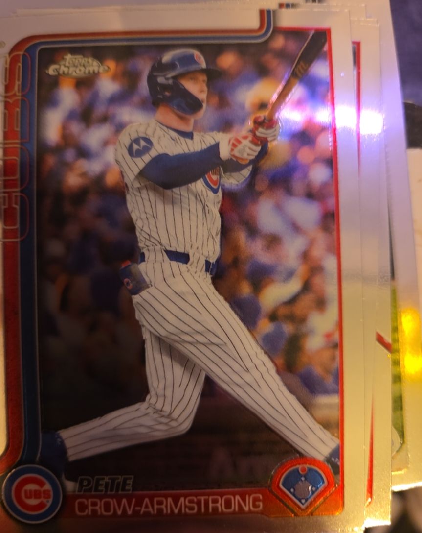 2025 Topps Chrome Update #USC76 Pete Crow-Armstrong — front