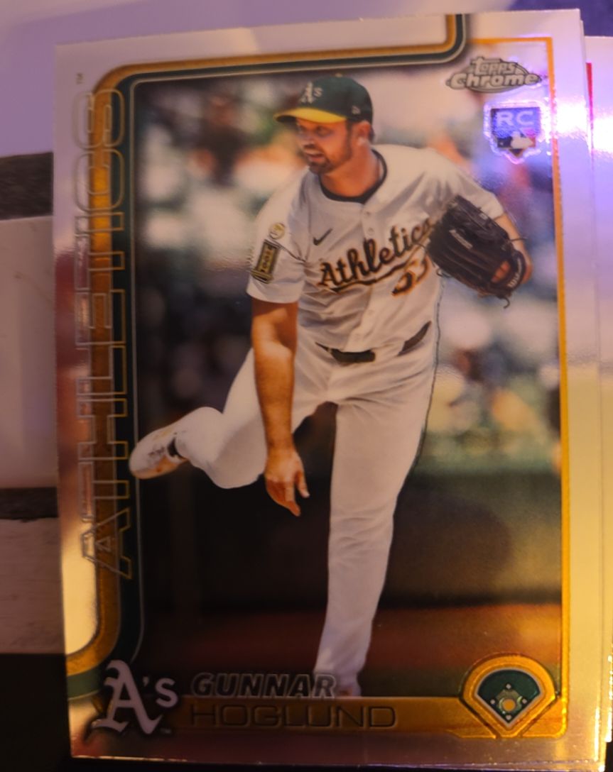 2025 Topps Chrome Update #USC127 Gunnar Hoglund — front