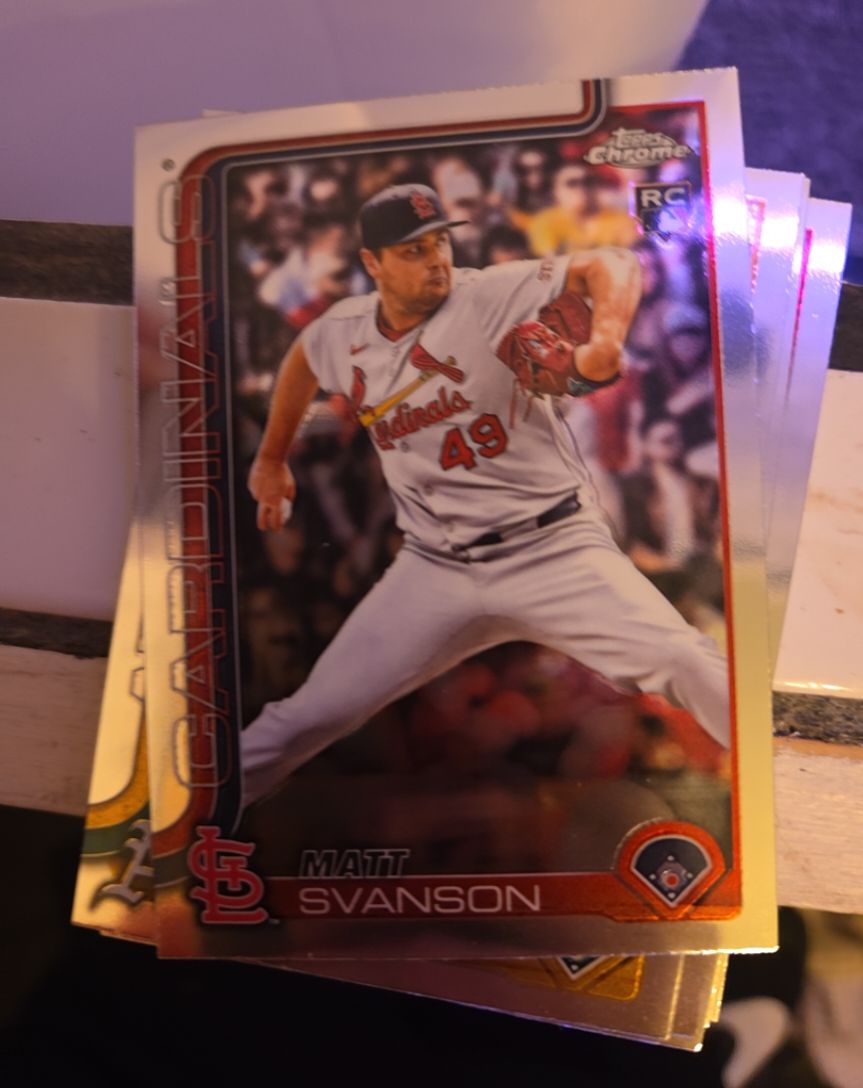 2025 Topps Chrome Update #USC5 Matt Svanson — front