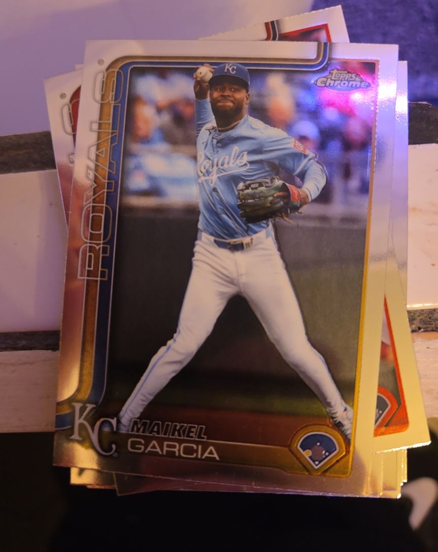 2025 Topps Chrome Update #USC70 Maikel Garcia — front