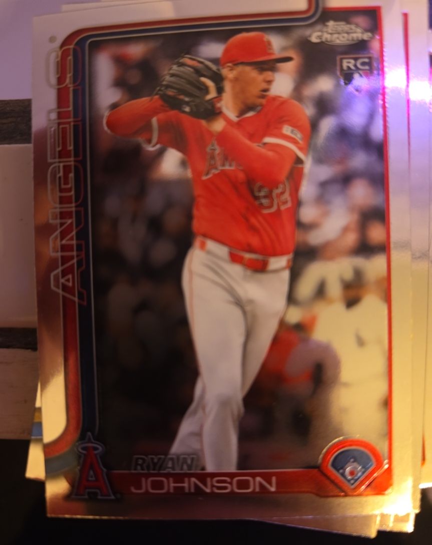 2025 Topps Chrome Update #USC116 Ryan Johnson — front