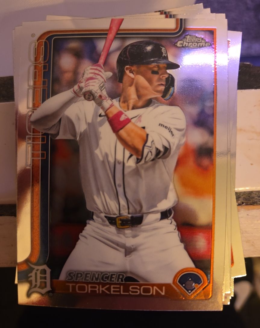 2025 Topps Chrome Update #USC27 Spencer Torkelson — front