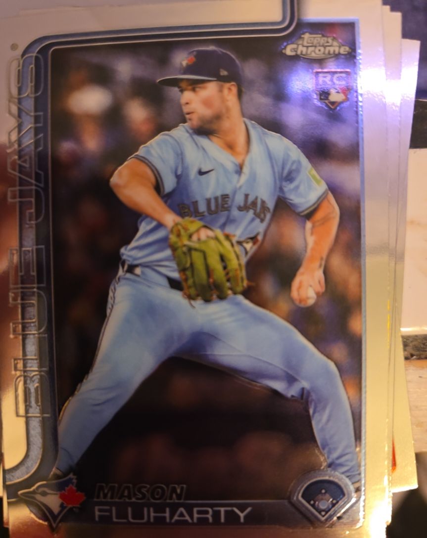 2025 Topps Chrome Update #USC161 Mason Fluharty — front