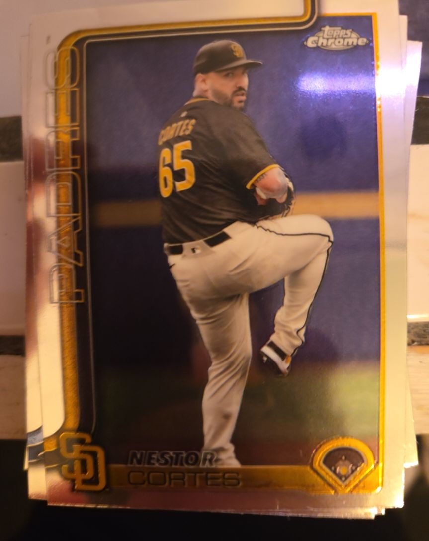 2025 Topps Chrome Update #USC130 Nestor Cortes — front