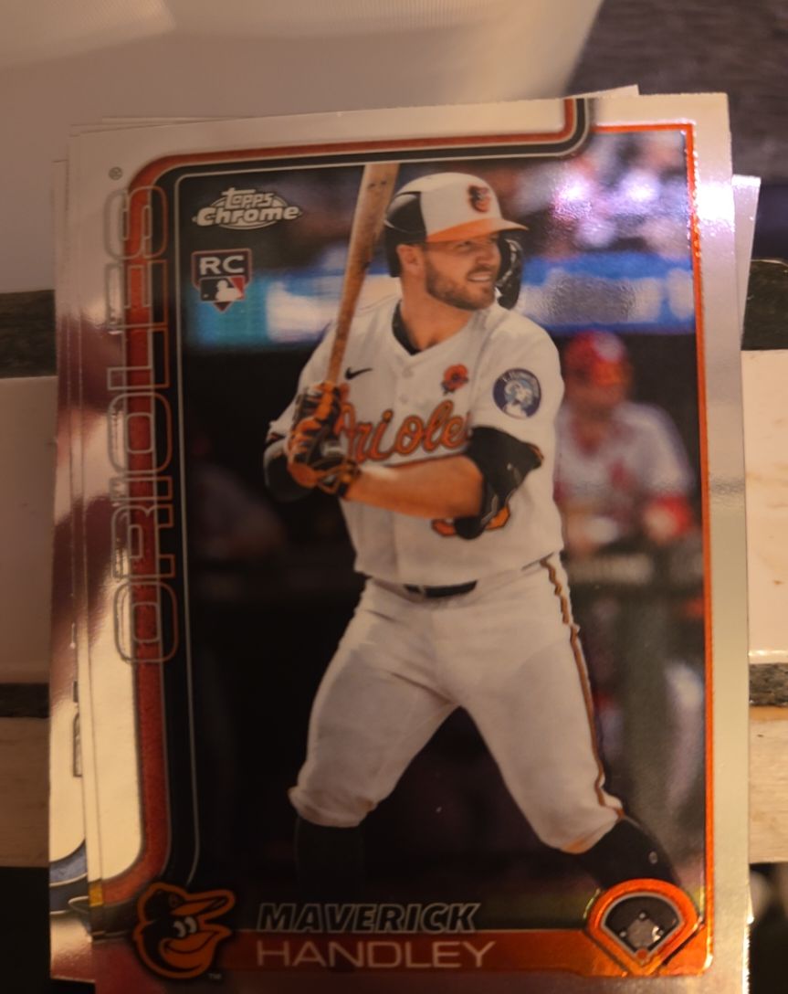 2025 Topps Chrome Update #USC58 Maverick Handley — front